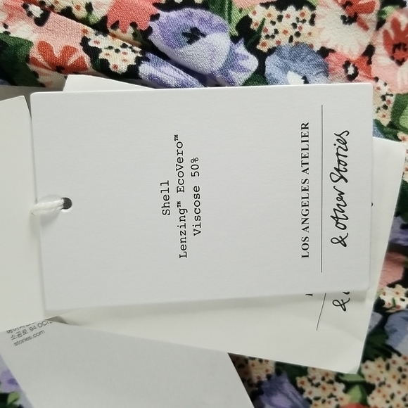 & Other Stories Floral Dress Los Angeles Atelier - Picture 8 of 11